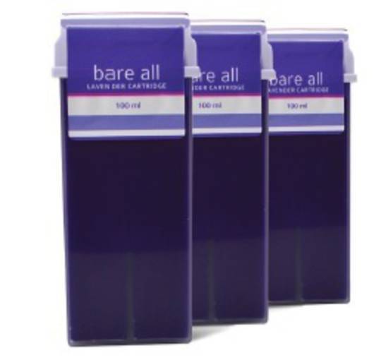 Bare All - Lavender Strip Wax Cartridges 100ml image 0